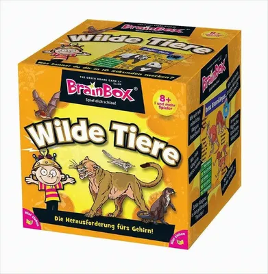 Obrázek produktu pro BrainBox Animals, Stolní hra, Učení, 8 rok/roky