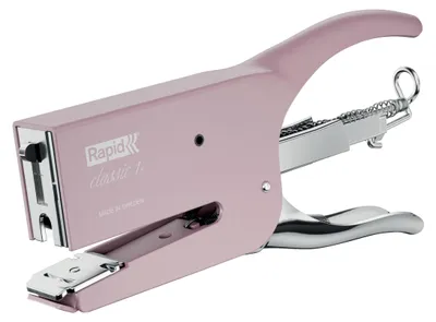 Zdjęcie produktu dla Rapid K1, 50 ark., Różowy, Zacisk standardowy, 26/6-8+, Metal, 80 g/m²