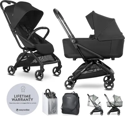 Obrázek produktu pro EASYWALKER Kočárek kombinovaný Rockey S Pure Black