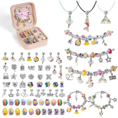 Produktbild von Bastelset Armbänder Mädchen 6 12 Jahre Adventskalender Bunte