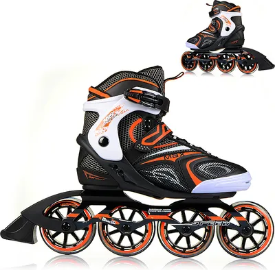 Obrázek produktu pro Kolečkové brusle NILS EXTREME NA 1060 S černo-oranžové velikost 41