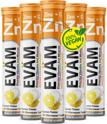 Produktbild von Zink + Vitamin C Brausetabletten 5
