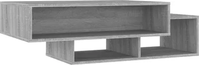 Obrázok produktu pre vidaXL Konferenčný stolík Grey Sonoma 105x55x32 cm Drevo Materiál