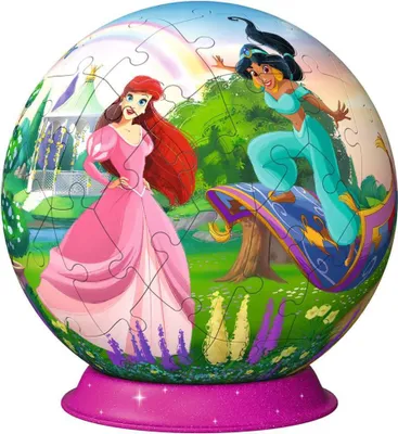 Immagine prodotto di Disney Princess 3D Ball Puzzle - Ages 6 and up - Ravensburger - 11579