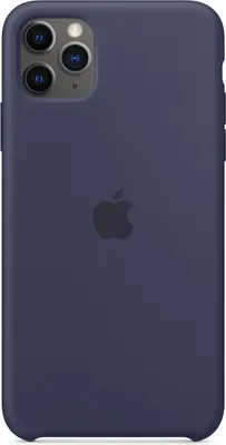 Immagine prodotto di Apple iPhone 11 Pro Max Custodia in silicone (MWYW2ZM/A) Blu notte Nuovo