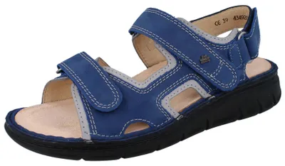 Imagen del producto de Sandalias para mujer Finn Comfort, modelo WANAKA, color azul, talla EUR 41
