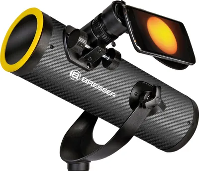 Produktbild von Bresser Solarix AZ 76/350 Teleskop carbon design