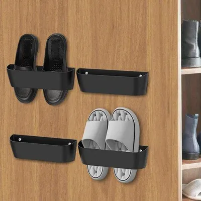 Produktbild von Schrumpfmontage für Campingstiefel - Selbstklebend oder Bohrbar - 2 Montagemöglichkeiten - 4 Stücke