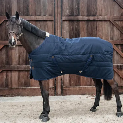 Image de Kentucky Horsewear Couverture d'écurie Classic 100g - bleu marine
