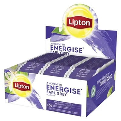 Immagine prodotto di Lipton - Tè Lipton Energize Earl G 100x1,5gr | Prendi 100 pezzi