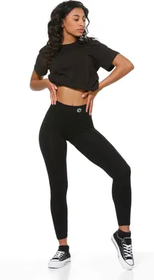 Produktbild von Stark Soul® Ribbed Leggings – schwarz – XS/S