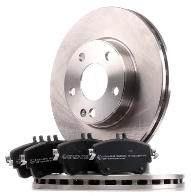 Produktbild von RIDEX Bremsenset Vorne Bremsscheiben Beläge Satz für VW GOLF VI (5K1) 280mm