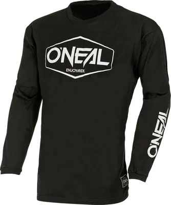 Produktbild von Oneal Element Baumwolle Hexx V.22 Motocross Jersey, schwarz/weiß, M