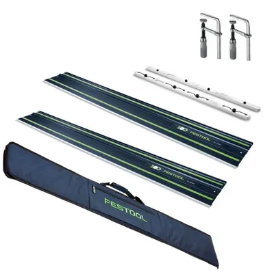 Produktbild von Festool 2x Führungsschiene FS1400/2 BL 100Y + Tasche FS-BAG + FSV/2 + FSZ 120 2X