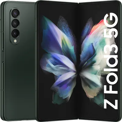 Produktbild von Samsung Galaxy Z Fold3 5G SM-F926B, 19,3 cm (7.6"), 12 GB, 512 GB, 12 MP, Android 11, Grün