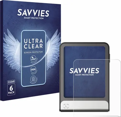 Produktbild von 6x Für Ledger Flex Schutzfolie Savvies Displayschutz Display Schutz Folie Klar Transparent