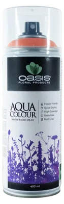 Aqua Colour Spray Orange 400 ml, seidenmatt, Innen & Außen