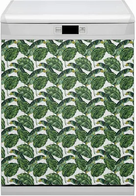 Produktbild von Geschirrspüle Magnet für Spülmaschine Magnetmatte Küche Magnete  Dekorative 60x70 cm  - Monster