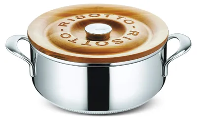 Produktbild von Risottokocher aus Edelstahl 24 cm