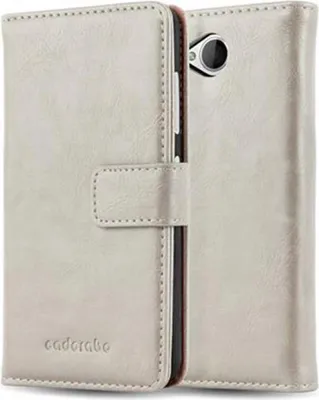 Produktbild von Cadorabo Hülle für Nokia Lumia 650 Schutzhülle in Braun Handyhülle Book Tasche Case Etui Luxury