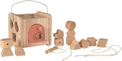 Produktbild von 3-in-1 Geschicklichkeitsspiel ausHolz