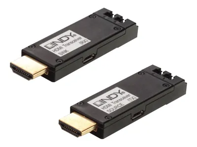 Produktbild von LINDY HDMI Extend Transceiver 4K LWL 300m Duplex LC Multi 50