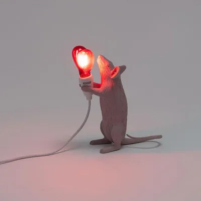 Immagine prodotto di SELETTI Lampada "Mouse Lamp-Step" San Valentino