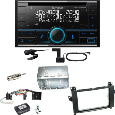 Produktbild von Kenwood DPX-7300DAB Bluetooth DAB CD USB Einbauset für Mercedes Vito Viano W639