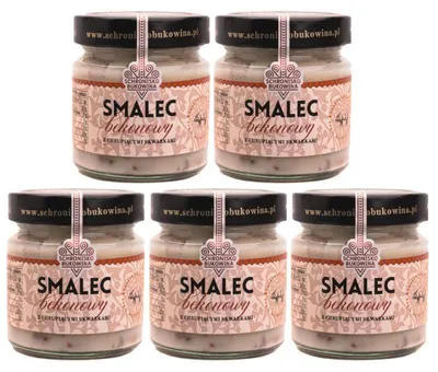 Produktbild von Speckschmalz mit knuspriger Griebenmasse 190 g x 5 - Schronisko Bukowina