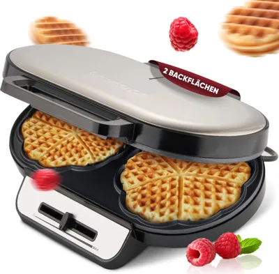 Produktbild von Clatronic 263934 Gofrownica 2 gofry szara 1200 W (263934)