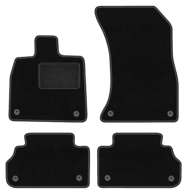 Immagine prodotto di Tappetini in moquette per Audi Q5 II FY / F5 2017- (SUV) – set 4 pezzi, neri, su misura – Wielganizator LUX