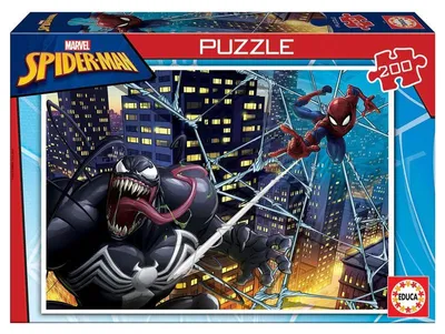 Produktbild von Spiderman 200-teiliges Puzzle für Kinder und Erwachsene