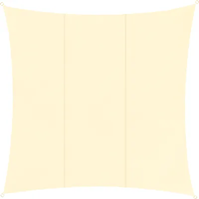 Produktbild von Sonnensegel Quadratisch 3,6x3,6 m für zuverlässigen Sonnenschutz Wasserdicht inkl. Befestigung Garten Strand Camping 23165, Farbe:Beige