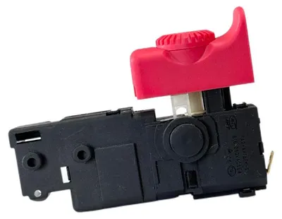 Produktbild von Trade-Shop Schalter kompatibel mit Bosch GSB 13 RE, GSB 16, GSB 18-2 RE, GSB 1800-2 RE, GSB 650 RE (3601B17101, 3601B17102), (3601AA21PO, 3601AA2290, 3601AA2190, 3601AA21P0), (3601B18170, 3601B18102, 3601B18122, 3601B18100, 3601B18120) - ersetzt 1607200270, 1 607 200 270, 1.607.200.270
