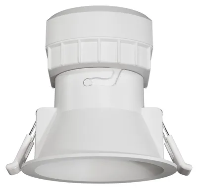 Immagine prodotto di Faretto LED da incasso Pulcom R 8W 38º con tecnologia CCT Switch 2700K/3200K/4000K, finitura Bianco Opaco per interni - Beneito & Faure
