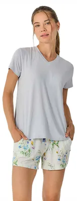 Produktbild von J&J Brothers Damen-Sommerpyjama mit kurzen Ärmeln JJB42