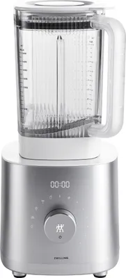 Obrázok produktu pre ZWILLING ENFINIGY Blender, Stolný mixér, 1,8 L, Pulzný spínač, Drtenie ľadu, 1600 W, Strieborná