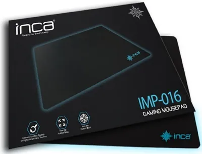 Produktbild von INCA Gaming Mauspad IMP-16 220x350x3mm, schwarz