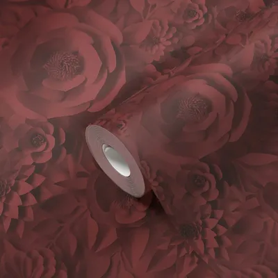 Produktbild von A.S. Creation | 3D Optik | Vliestapete | Kollektion PintWalls | 387183 | Rot | 10.05 x 0.53 m | 3D Optik | Wohnzimmer | Flur | Büro | Küche | Wohnräume