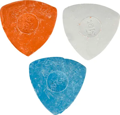 Produktbild von Schneiderkreide, D: 5,5 cm, Blau, Weiß, Rot, 3sort.
