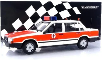 Immagine prodotto di Minichamps 1:18 VOLVO 740 GL - 1986 - DRK Aschaffenburg