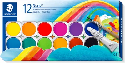 Produktbild von STAEDTLER Deckfarbkasten Noris Club 12 Farben