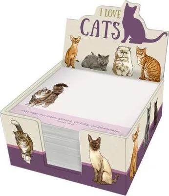 Immagine prodotto di Zettelkästchen – I love cats