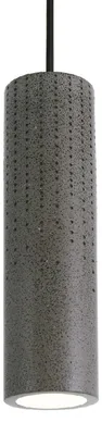 Produktbild von Hängelampe, GU10, Lampe Für Wohnzimmer Esszimmer Küche, Höhenverstellbar Farbe Beton-Sandstein-Schwarz