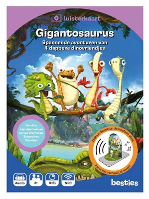 Immagine prodotto di Zentrales Buchhaus „Gigantosaurus“, spannende Abenteuer von 4 mutigen Dinosaurierfreunden, Hörbuch
