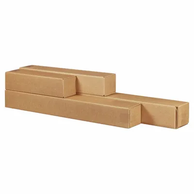 Produktbild von 10x Versandhülsen  870x105x105mm LONGBOX braun teleskopierbar bis 1850mm