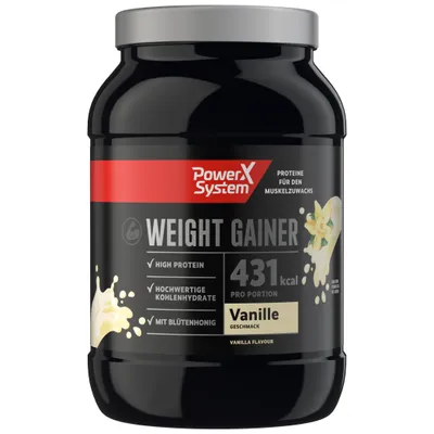 Weight Gainer 1kg mit Vanille Geschmack