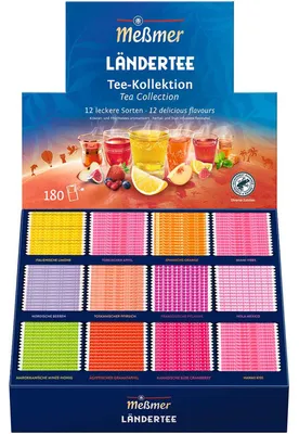 Produktbild von Meßmer Ländertee Tee-Kollektion Box 180er