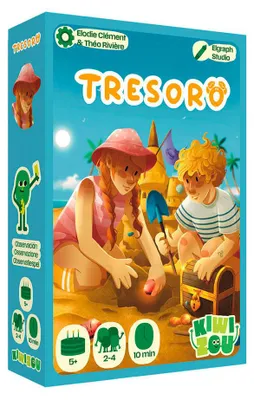 Zdjęcie produktu dla KiwiZou Trésoro – gra karciana