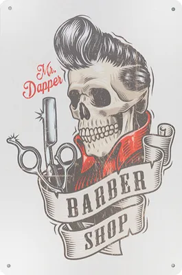 Produktbild von Dekorační tabule BARBER B023